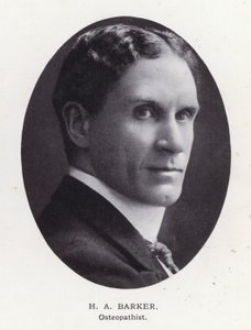 رجال لندن البارزون: H A Barker (b / w photo) بواسطة مصور انجليزى