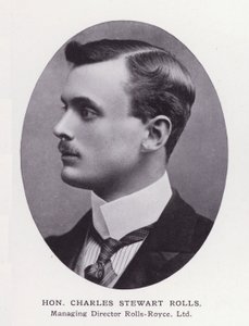 Prominent Men of London: Hon Charles Stewart Rolls (b/w photo) بواسطة مصور انجليزى