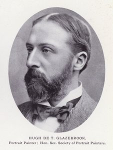 Prominent Men of London: Hugh De T Glazebrook (b/w photo) بواسطة مصور انجليزى