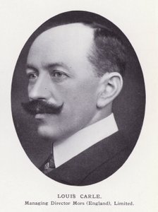 Prominent Men of London: Louis Carle (b/w photo) بواسطة مصور انجليزى