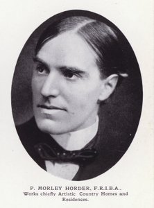 Prominent Men of London: P Morley Horder (b/w photo) بواسطة مصور انجليزى