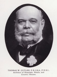 Prominent Men of London: Thomas W Cutler (b/w photo) بواسطة مصور انجليزى