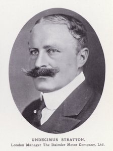 Prominent Men of London: Undecimus Stratton (b/w photo) بواسطة مصور انجليزى
