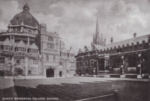 كلية Quadrangle Brasenose ، أكسفورد بواسطة مصور انجليزى