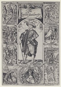 R Brathwait, The English Gentleman, J Haviland for R Bostock 1630 (b/w photo) بواسطة مصور انجليزى