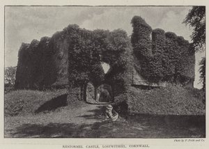 قلعة Restormel ، Lostwithiel ، كورنوال بواسطة مصور انجليزى