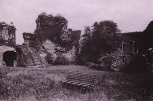 قلعة Rothesay (صورة b / w) بواسطة مصور انجليزى