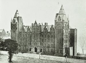 الكلية الملكية للموسيقى: الخارج ، 1894 بواسطة مصور انجليزى