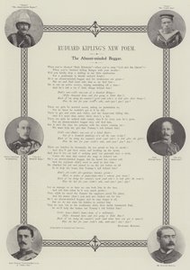 Rudyard Kiplings قصيدة جديدة ، المتسول الغائب