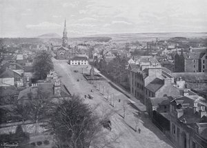 اسكتلندا: Haddington (صورة b / w) بواسطة مصور انجليزى