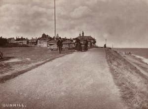 Southwold: Gunhill (صورة b / w) بواسطة مصور انجليزى