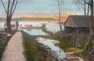 Sportsmens Staithe ، Ormesby Broad بواسطة مصور انجليزى