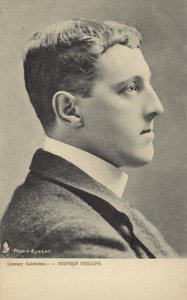 ستيفن فيليبس (1864-1915) ، شاعر إنجليزي وكاتب مسرحي بواسطة مصور انجليزى