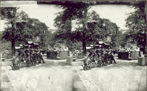 صورة مجسمة لأكشاك St Jamess Park بواسطة مصور انجليزى