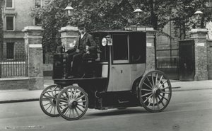 سيارات الأجرة - كهربائية ، 1897-1900 بواسطة مصور انجليزى