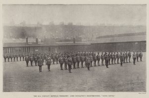 الشركة 67 الإمبراطورية Yeomanry ، اللورد Dunravens Sharpshooters ، تتجه جنوبًا بواسطة مصور انجليزى