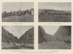 حصار قبيلة حرارية في وزيرستان بواسطة مصور انجليزى