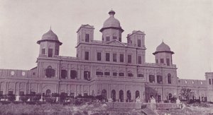 النادي ، لكناو بواسطة مصور انجليزى