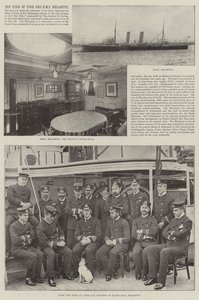 دوق يورك و HMS Melampus بواسطة مصور انجليزى
