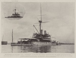 يتعارض عدم رؤية السفن الحربية ، ودمار HMS باللون الرمادي الجديد مع الهيكل الأسود المطلي السابق بواسطة مصور انجليزى