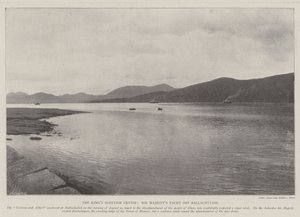 The Kings Scottish Cruise ، صاحب الجلالة يخت قبالة Ballachulish بواسطة مصور انجليزى