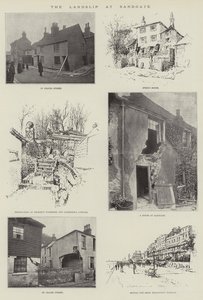 الانزلاق الارضي في Sandgate بواسطة مصور انجليزى