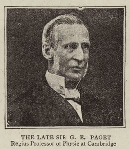 الراحل السير GE Paget بواسطة مصور انجليزى