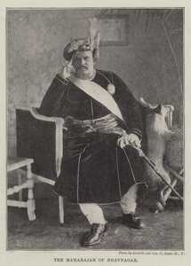 مهراجا بهافناغار بواسطة مصور انجليزى