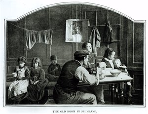 The Old Room in Slumland (bw photo) بواسطة مصور انجليزى