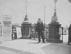 الرصيف ، هاستينغز ، 1890 بواسطة مصور انجليزى