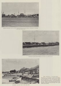 الموقف في Niuchuang بواسطة مصور انجليزى