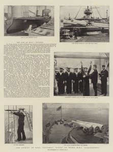 غرق HMS فيكتوريا ، مشاهد على متن HMS Camperdown بواسطة مصور انجليزى