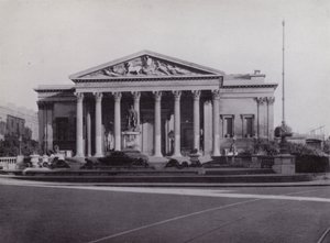 The Victoria Rooms, Clifton, now the Club Rooms of the University of Bristol Union (b/w photo) بواسطة مصور انجليزى
