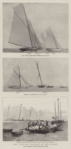 كارثة اليخوت في Solent بواسطة مصور انجليزى