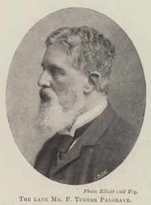 الراحل السيد F Turner Palgrave بواسطة مصور انجليزى