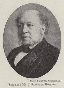 المرحوم السيد J Satchell Hopkins بواسطة مصور انجليزى