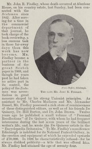 الراحل السيد John R Findlay بواسطة مصور انجليزى