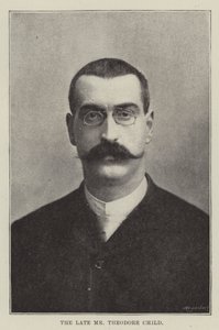 المرحوم السيد ثيودور الطفل بواسطة مصور انجليزى