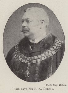 المرحوم السير BA Dobson بواسطة مصور انجليزى