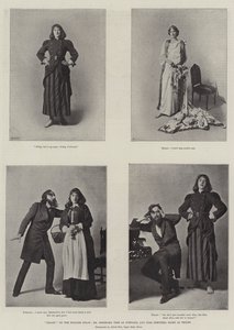 Trilby على المسرح الإنجليزي ، السيد Beerbohm Tree مثل Svengali و Miss Dorothea Baird في دور Trilby