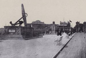 مرساة النصر والرصيف (صورة b / w) بواسطة مصور انجليزى