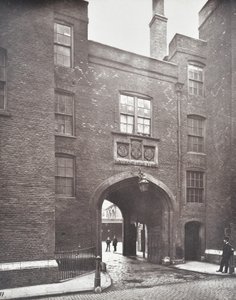 منظر لنكولنز إن غيتواي ، لندن ، 1876 بواسطة مصور انجليزى