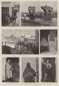 مناظر في طنجة ، المغرب