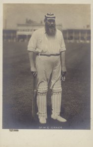 WG Grace بواسطة مصور انجليزى