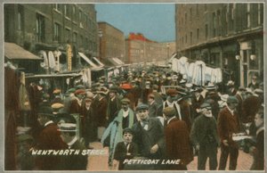 شارع وينتوورث ، Petticoat Lane ، لندن بواسطة مصور انجليزى