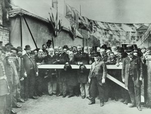 طريق ويست فيري: تحرير طريق الرسوم ، 1885 بواسطة مصور انجليزى