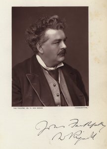 William Rignold (b/w photo) بواسطة مصور انجليزى