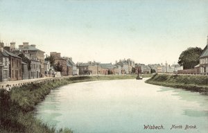 Wisbech ، كامبريدجشير (صورة ملونة) بواسطة مصور انجليزى