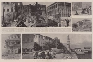 زنجبار بعد القصف بواسطة مصور انجليزى