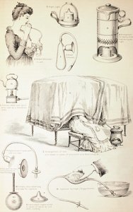 أجهزة حضانة القرن التاسع عشر ، c.1890 بواسطة مدرسة اللغة الإنجليزية